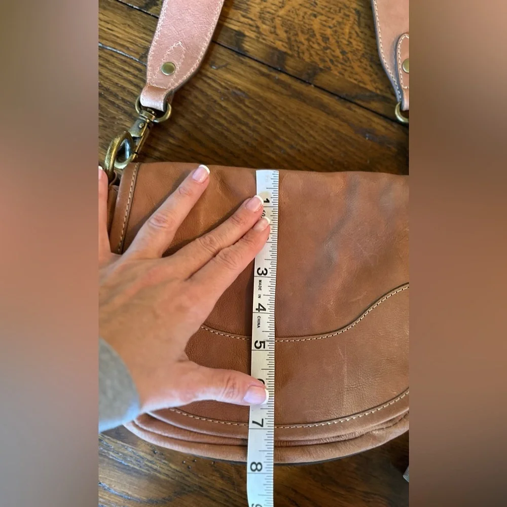 Frye Lucy saddle crossbody shoulder bag - Picture 8 of 16